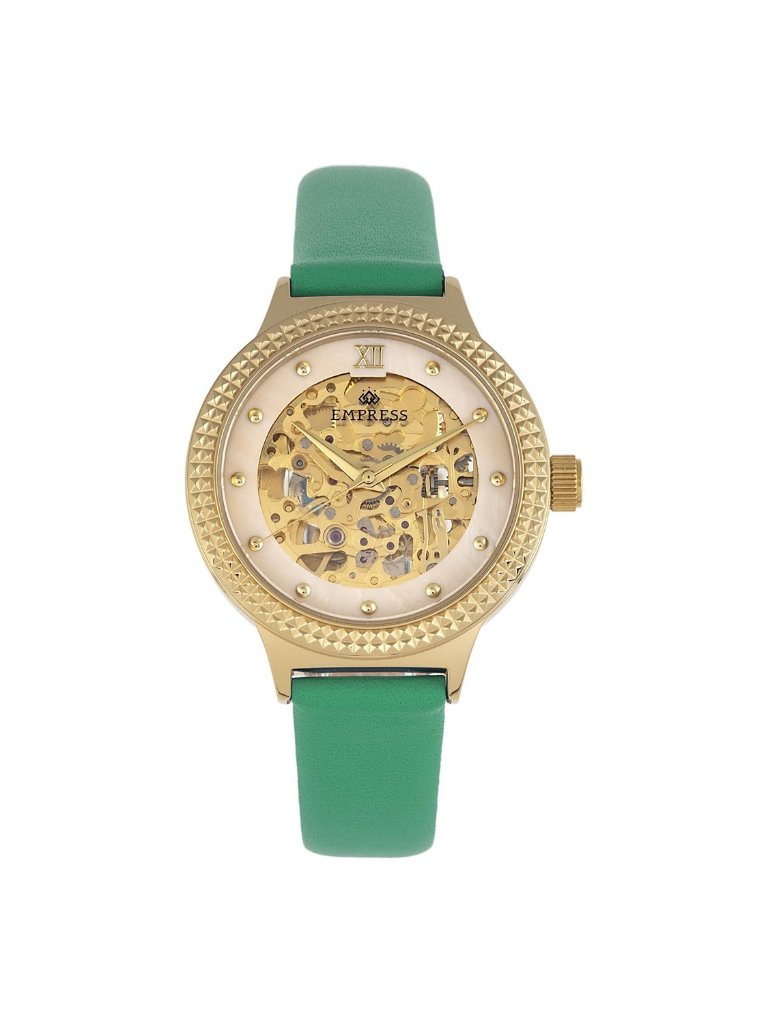 Nwt Empress Alice Automatic White Dial Ladies Watch